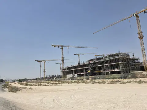 Verdes By Haven 1, DubaiLand Residence Complex construction progress — 23 July 2026, 13.41% complete, photo 2 of 8