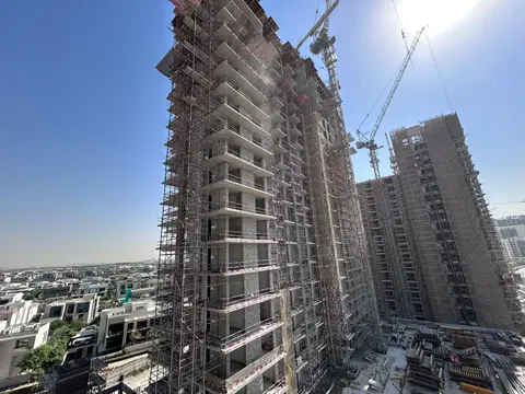 Club Place, Dubai Hills Estate construction progress — 12 November 2025, 42.67% complete, photo 2 of 4