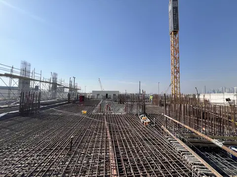 The Waterway By Prestige One, Meydan Horizon construction progress — 12 May 2026, 8.43% complete, photo 3 of 5