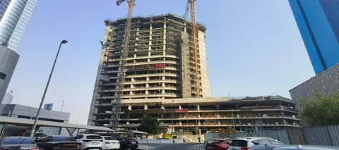 Ход строительства Franck Muller Vanguard by London Gate, Dubai Marina — 1 октября 2025, готовность 33.55%, снимок 5 из 6