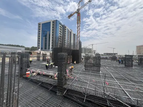 Ход строительства Lazord by LAPIS, Majan — 30 апреля 2026, готовность 13,09%, снимок 2 из 4