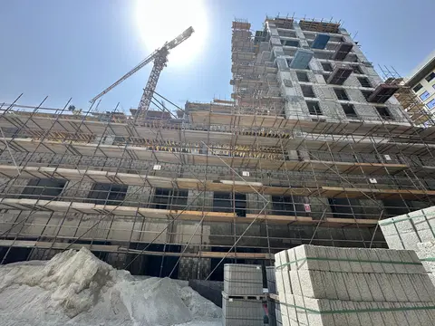 Hillcrest Town Square, Town Square construction progress — 17 September 2026, 38.36% complete, photo 6 of 8