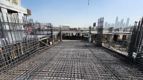 Montage, Culture Village construction progress — 16 February 2026, 16.42% complete, photo 2 of 15