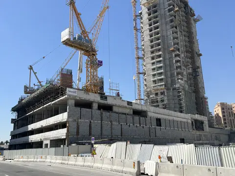 Montage, Culture Village construction progress — 3 June 2026, 24.35% complete, photo 3 of 14