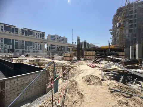 Ход строительства Havelock Residences, Al Furjan — 6 июля 2026, готовность 11,41%, снимок 2 из 5