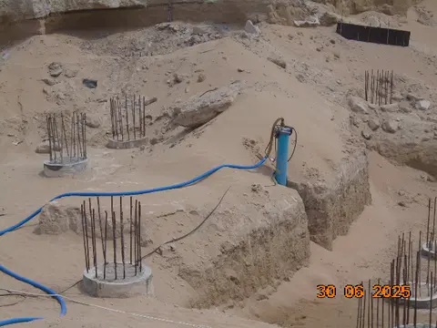 Golf Point, Emaar South construction progress — 30 June 2025, 4.78% complete, photo 3 of 4