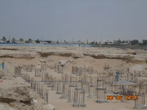 Golf Point, Emaar South construction progress — 30 June 2025, 4.78% complete, photo 1 of 4