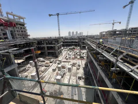 Arisha Terraces, Studio City construction progress — 14 May 2026, 28.75% complete, photo 6 of 10