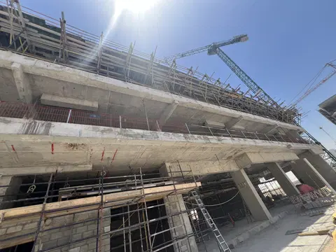 Arisha Terraces, Studio City construction progress — 14 May 2026, 28.75% complete, photo 5 of 10