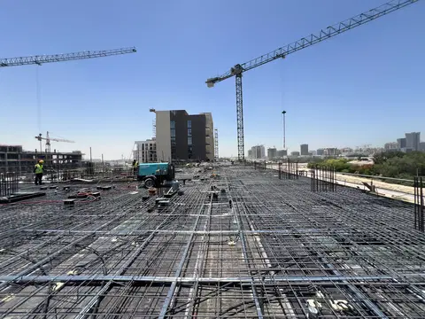 Arisha Terraces, Studio City construction progress — 14 May 2026, 28.75% complete, photo 4 of 10