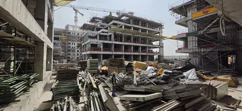 Ход строительства Arisha Terraces, Studio City — 19 августа 2026, готовность 34,04%, снимок 9 из 10