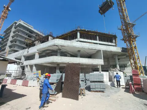 Reef 1000, DubaiLand Residence Complex construction progress — 9 February 2026, 23.06% complete, photo 5 of 7