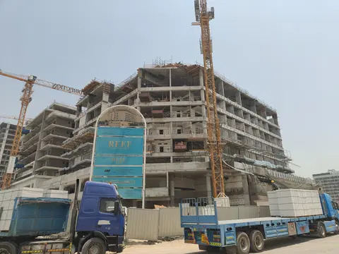 Reef 1000, DubaiLand Residence Complex construction progress — 14 July 2026, 50.00% complete, photo 9 of 22