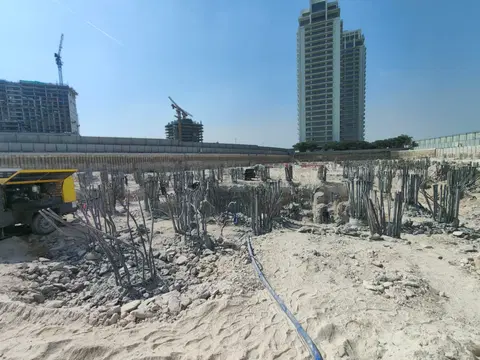 Ход строительства SAAS Hills, Dubai Science Park — 10 ноября 2025, готовность 6.44%, снимок 3 из 3