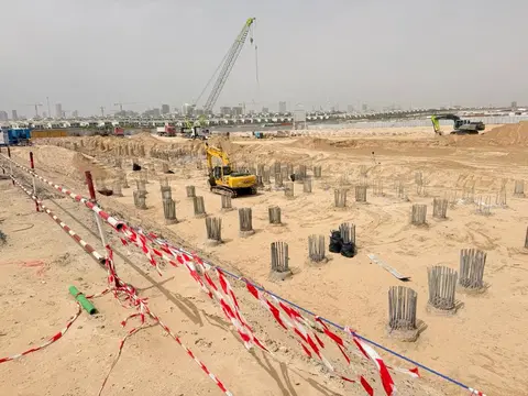 Damac Lagoons - Valencia, Damac Lagoons construction progress — 20 May 2026, 5.21% complete, photo 1 of 4