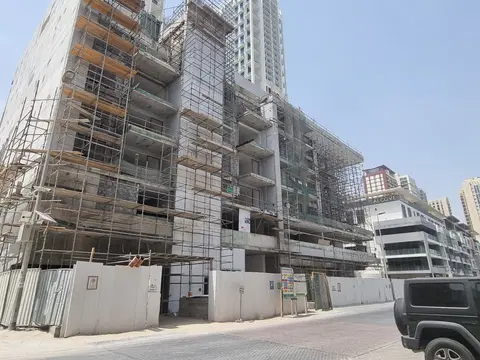 Ход строительства Riviera Lodge, JVC District 11 — 15 июля 2026, готовность 63,28%, снимок 1 из 7