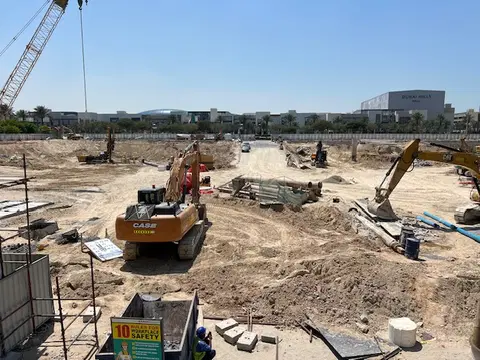 Address Residences L Dubai Hills Estate, Dubai Hills Estate construction progress — 7 May 2025, 1.44% complete, photo 2 of 4