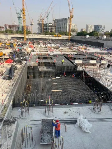 Address Residences L Dubai Hills Estate, Dubai Hills Estate construction progress — 8 September 2025, 5.76% complete, photo 6 of 6