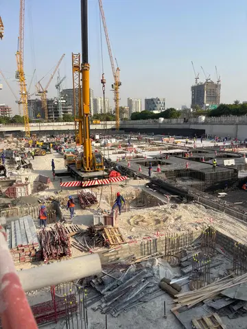 Address Residences L Dubai Hills Estate, Dubai Hills Estate construction progress — 8 September 2025, 5.76% complete, photo 3 of 6