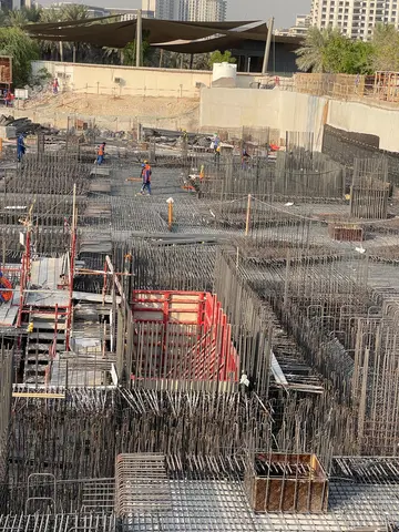 Address Residences L Dubai Hills Estate, Dubai Hills Estate construction progress — 8 September 2025, 5.76% complete, photo 1 of 6