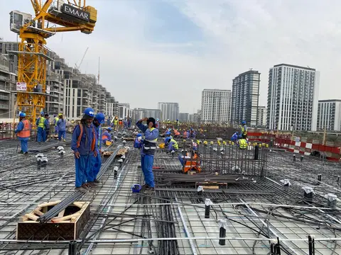 Address Residences L Dubai Hills Estate, Dubai Hills Estate construction progress — 15 February 2026, 10.10% complete, photo 5 of 6
