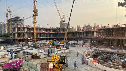 Address Residences L Dubai Hills Estate, Dubai Hills Estate construction progress — 15 February 2026, 10.10% complete, photo 3 of 6