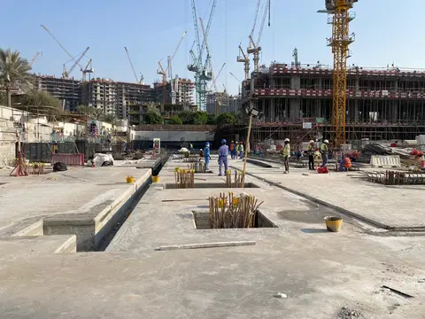 Address Residences L Dubai Hills Estate, Dubai Hills Estate construction progress — 15 February 2026, 10.10% complete, photo 2 of 6