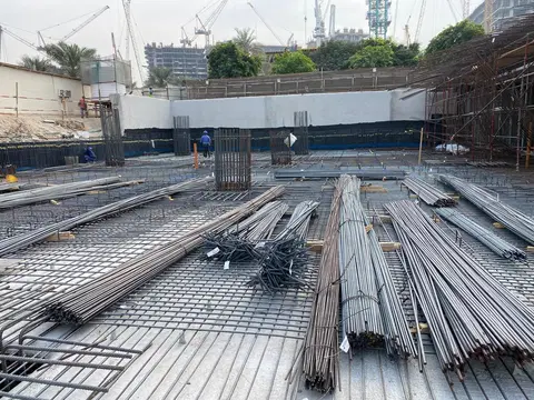 Address Residences L Dubai Hills Estate, Dubai Hills Estate construction progress — 15 February 2026, 10.10% complete, photo 1 of 6