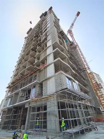 Urban Park Residences, Sports City construction progress — 8 August 2025, 40.79% complete, photo 1 of 11