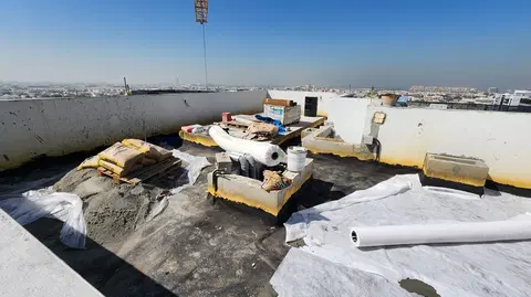 Brand Centro, Jumeirah Garden City construction progress — 3 February 2026, 55.85% complete, photo 3 of 10