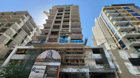 Brand Centro, Jumeirah Garden City construction progress — 3 February 2026, 55.85% complete, photo 2 of 10
