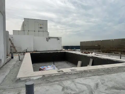Brand Centro, Jumeirah Garden City construction progress — 3 April 2026, 68.35% complete, photo 7 of 9