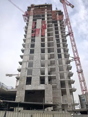 Ход строительства Golf Hillside, Dubai Hills Estate — 5 января 2026, готовность 36.65%, снимок 5 из 14