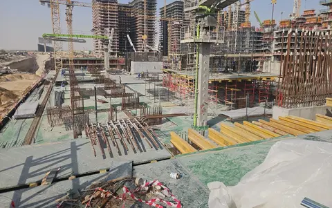 Azizi Venice 11, Azizi Venice construction progress — 4 March 2026, 14.30% complete, photo 6 of 6