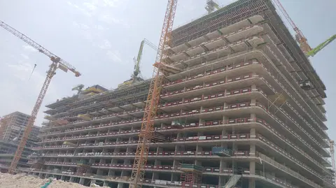 Ход строительства Azizi Venice 11, Azizi Venice — 9 сентября 2026, готовность 25,92%, снимок 2 из 8