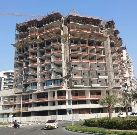Aura Elite, Dubai Silicon Oasis construction progress — 24 September 2026, 44.30% complete, photo 8 of 8