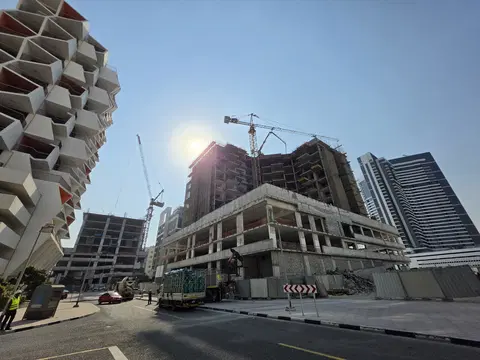 Aura Elite, Dubai Silicon Oasis construction progress — 24 September 2026, 44.30% complete, photo 4 of 8