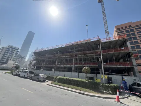 Stamn One, Jumeirah Garden City construction progress — 24 February 2026, 17.10% complete, photo 1 of 3