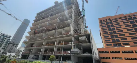 Stamn One, Jumeirah Garden City construction progress — 25 August 2026, 42.05% complete, photo 5 of 11