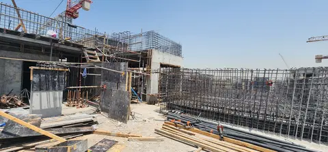 Stamn One, Jumeirah Garden City construction progress — 25 August 2026, 42.05% complete, photo 3 of 11