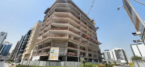 Stamn One, Jumeirah Garden City construction progress — 25 August 2026, 42.05% complete, photo 2 of 11