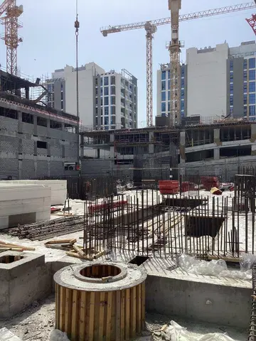 Ход строительства ENSO Jade, Jumeirah Garden City — 9 июня 2025, готовность 8.06%, снимок 6 из 6