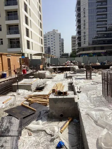 Ход строительства ENSO Jade, Jumeirah Garden City — 9 июня 2025, готовность 8.06%, снимок 4 из 6