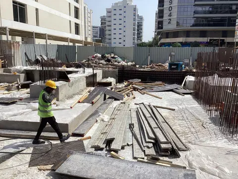 Ход строительства ENSO Jade, Jumeirah Garden City — 9 июня 2025, готовность 8.06%, снимок 3 из 6