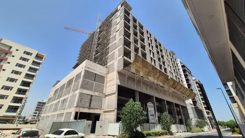 Ход строительства ENSO Jade, Jumeirah Garden City — 14 июля 2026, готовность 42,13%, снимок 1 из 7