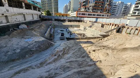 Ход строительства ENSO Amber, Jumeirah Garden City — 8 января 2026, готовность 2.13%, снимок 4 из 5
