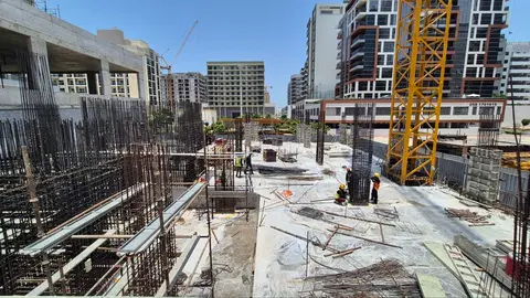 Ход строительства ENSO Amber, Jumeirah Garden City — 14 июля 2026, готовность 11,34%, снимок 6 из 6