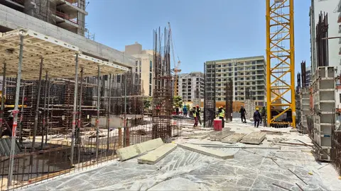 Ход строительства ENSO Amber, Jumeirah Garden City — 14 июля 2026, готовность 11,34%, снимок 1 из 6