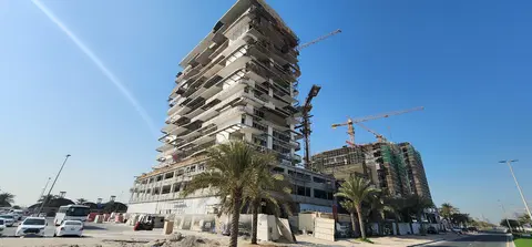Bayview Boulevard, Dubai Islands construction progress — 11 September 2026, 55.19% complete, photo 3 of 12