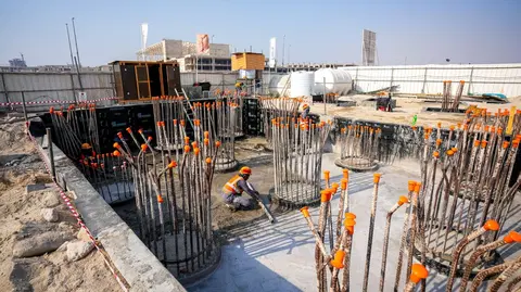 Ход строительства Zephyra Residences, Dubai Islands — 9 сентября 2025, готовность 4.57%, снимок 4 из 4